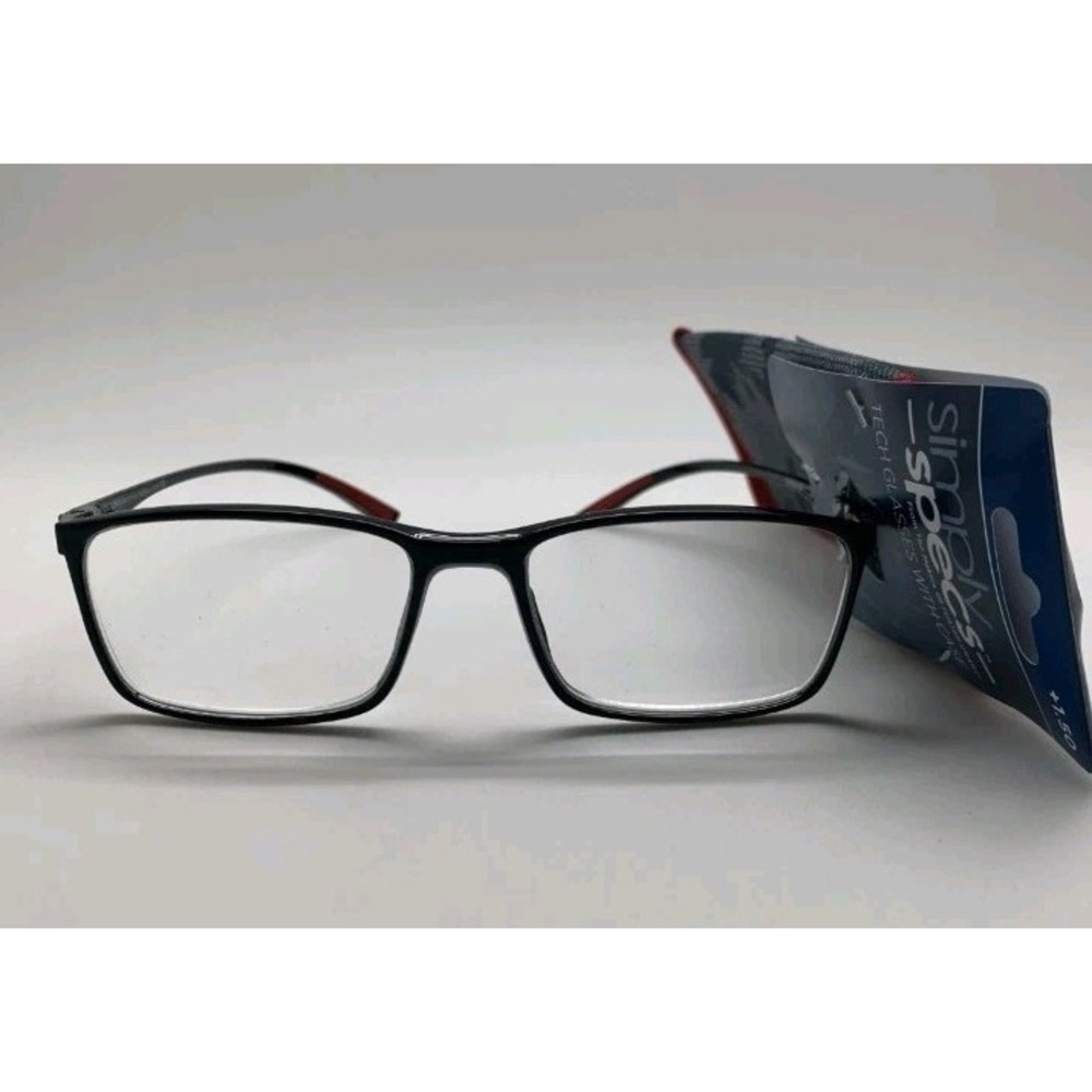Foster Grant BECK BLK + 3.25 Readers  SIMPLY SPECS TECH Reading Glasses